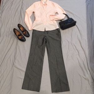 Calvin Klein wide leg, gray slacks, Sz 4